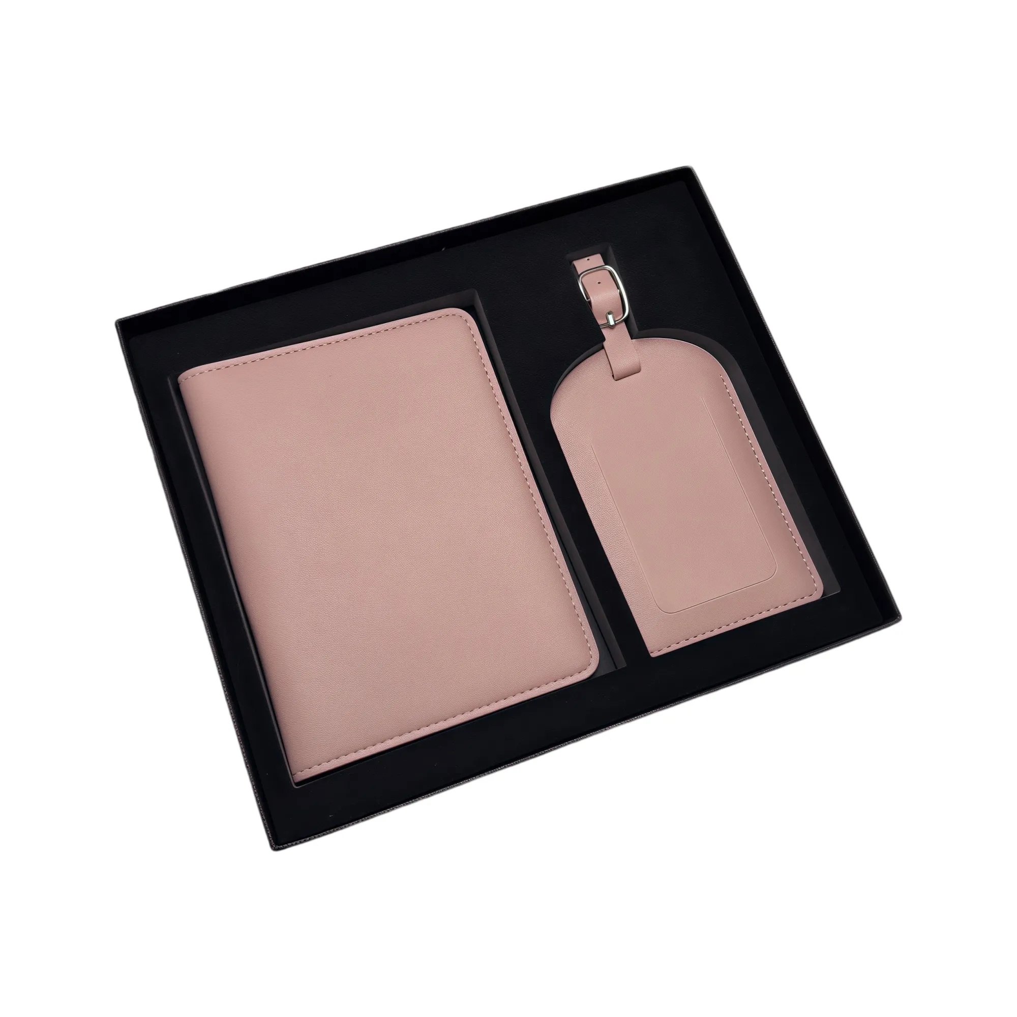 PU Leather Passport Case & Luggage Tag Set 16