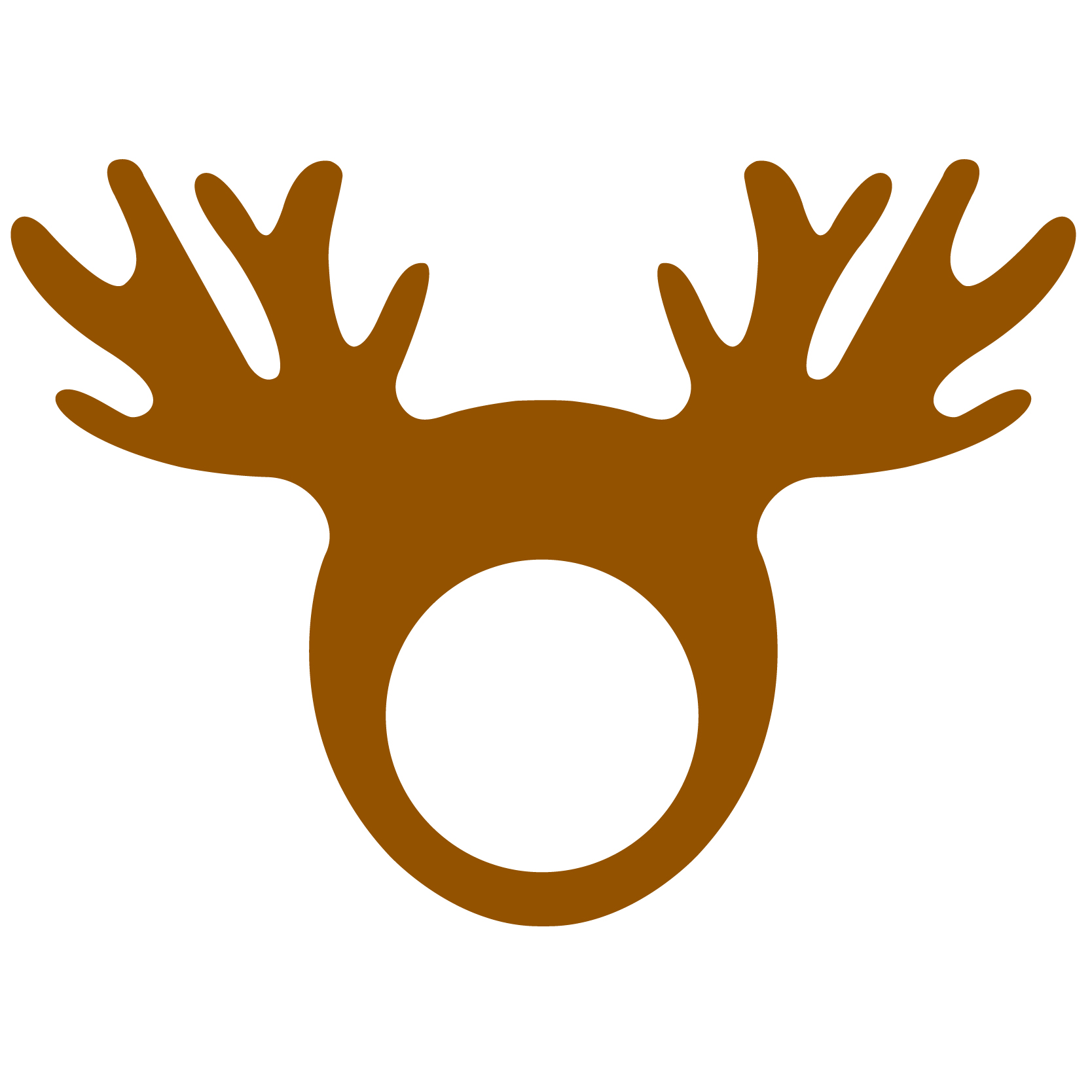 Reindeer Antlers Large Pullover 27