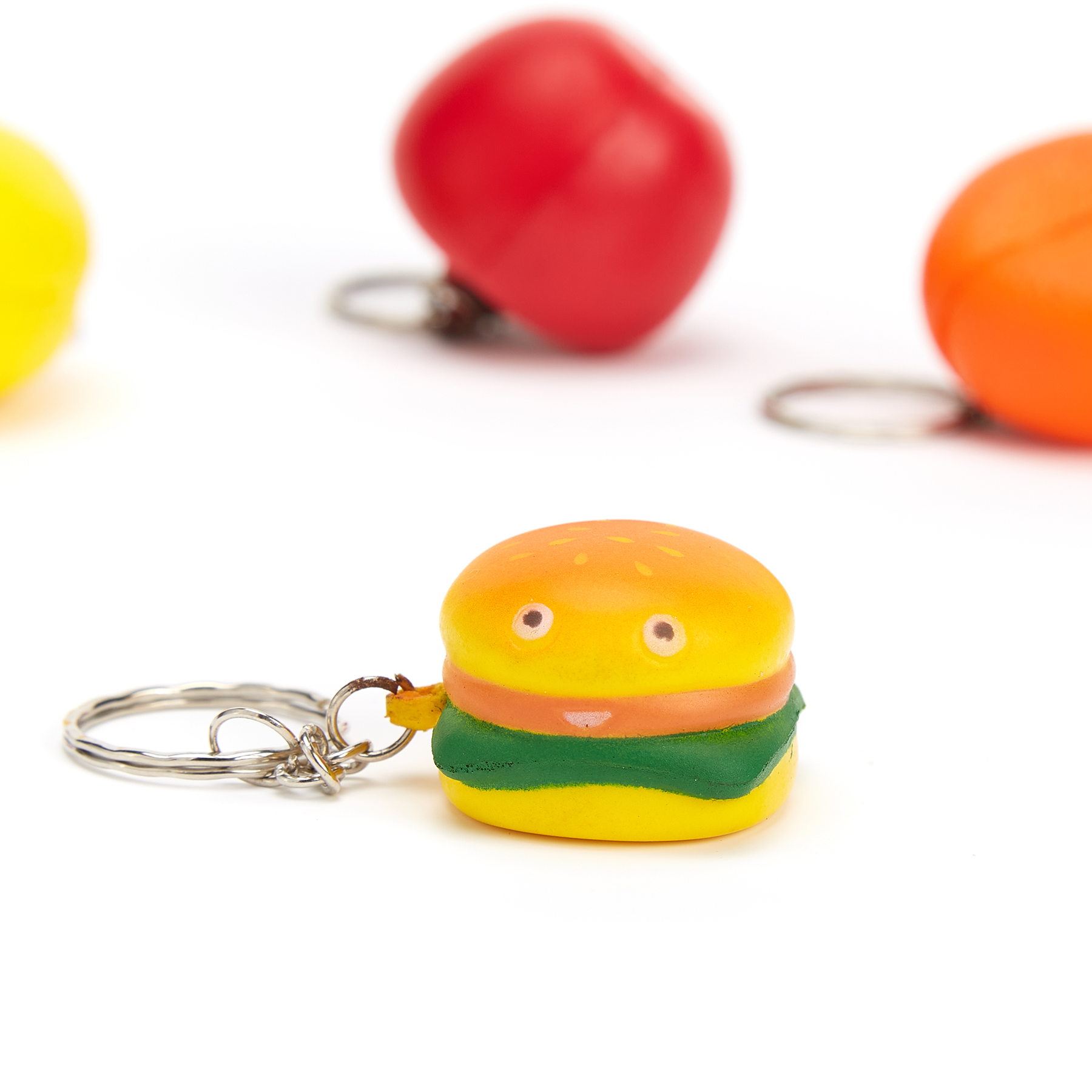 Creative Hamburger Keychain 2