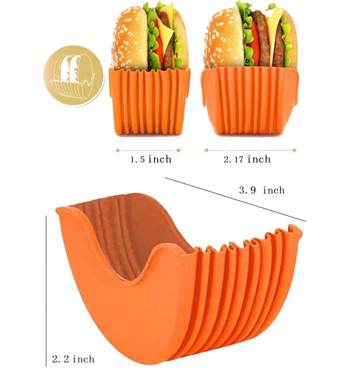 Hamburger Handheld Box Hamburger Clip 1