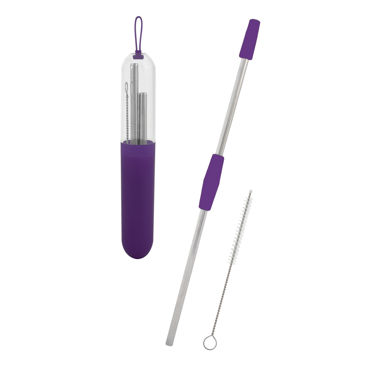 2-Piece Stainless Steel Straw Kit 8