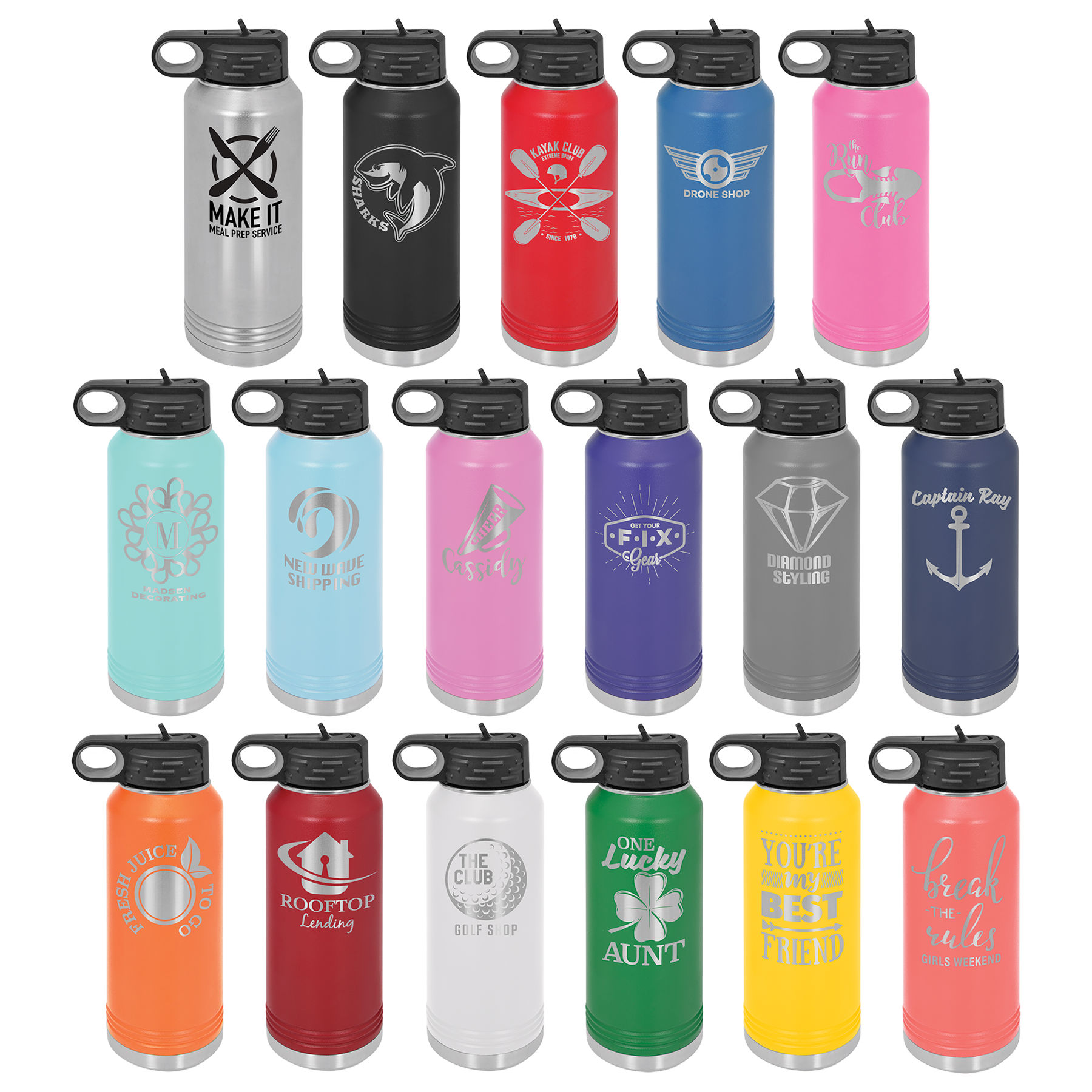 Polar Camel Insulated Water Bottle-17 Colors 1