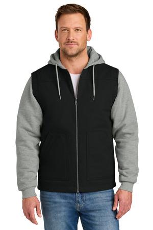 CornerStone Duck Fleece Full-Zip Hooded Jacket CSJ42 4
