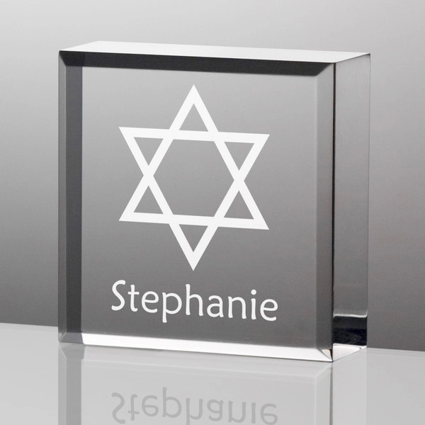 3d Laser Etched Crystal Paperweight 3