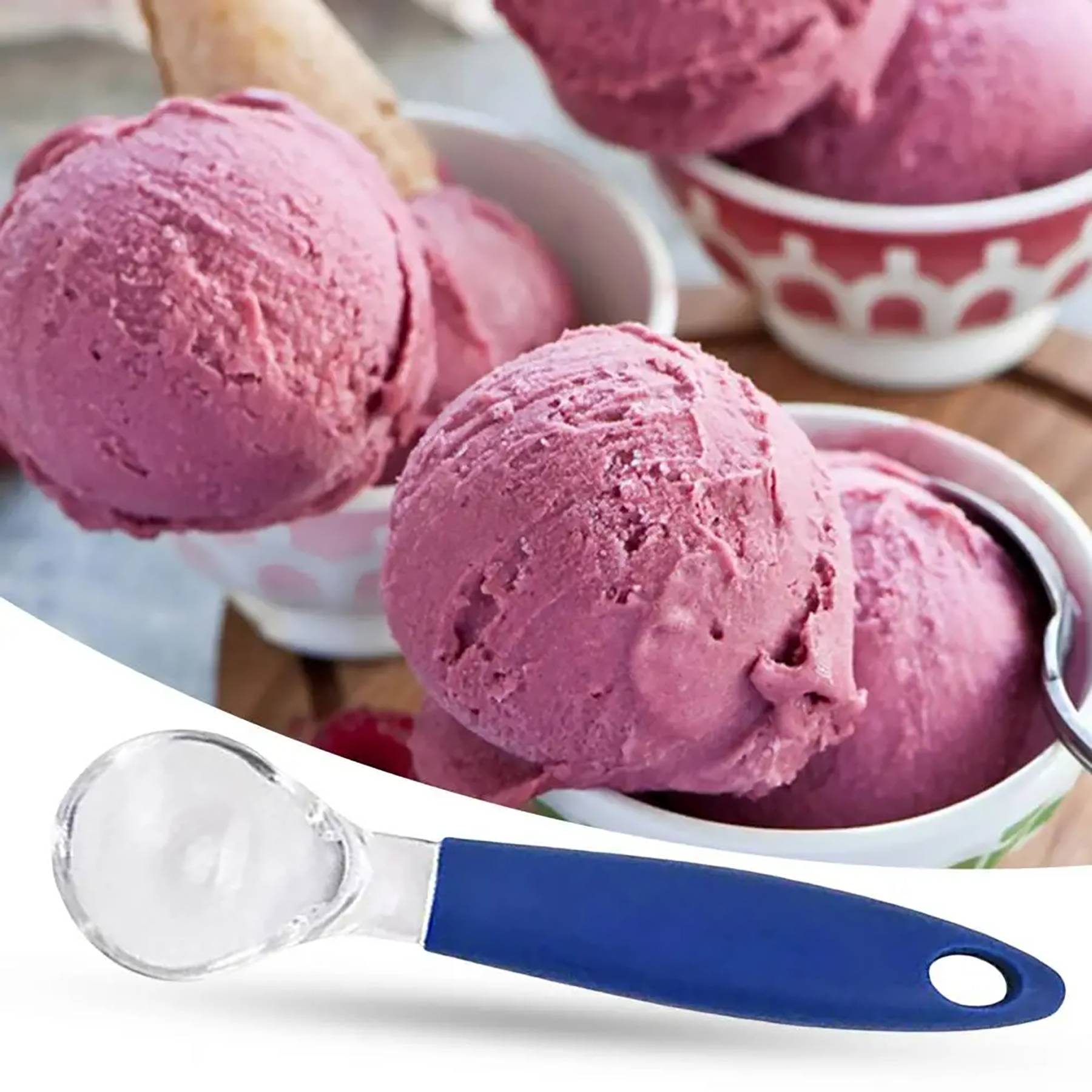 Spoons-Ice Cream Dessert Pudding Scooper 6