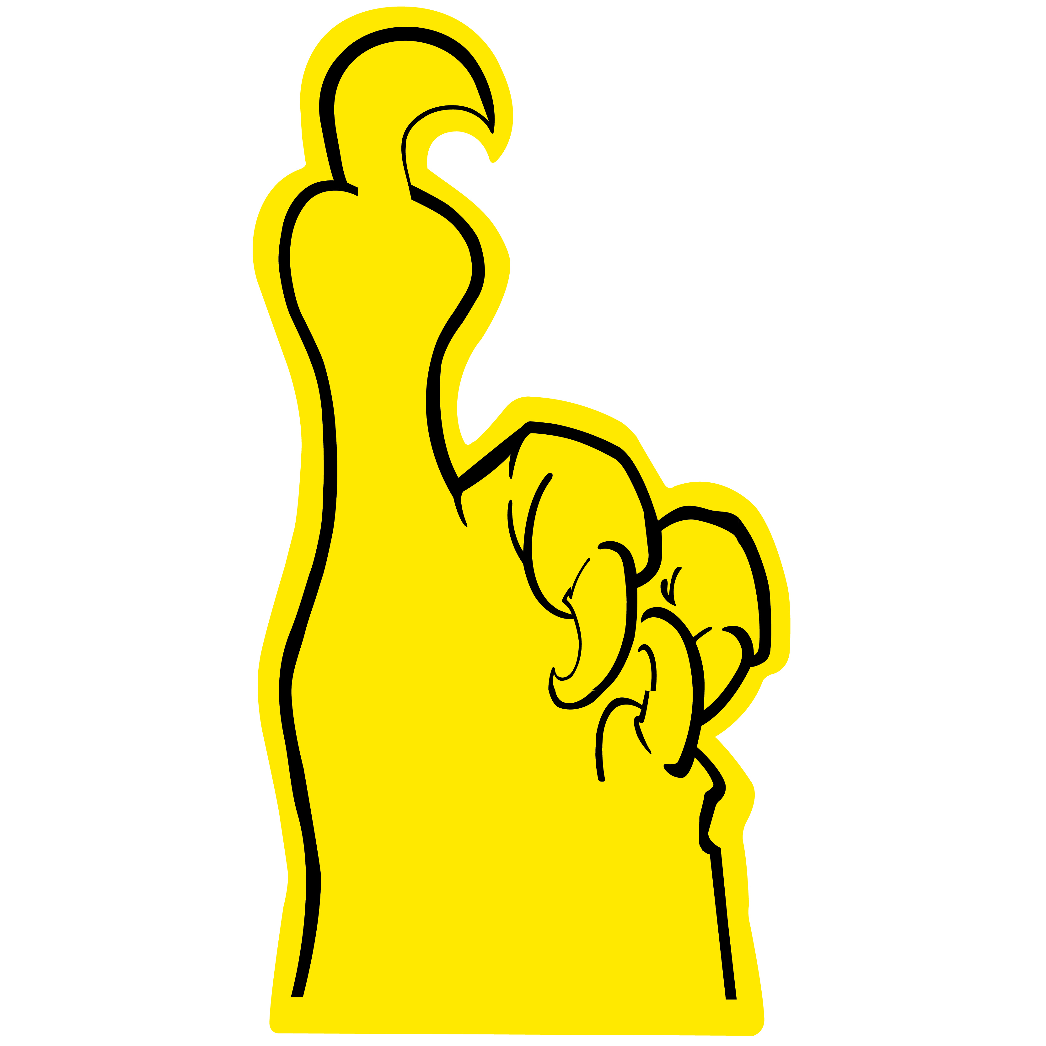 Foam Eagle Talon Claw Hand 31