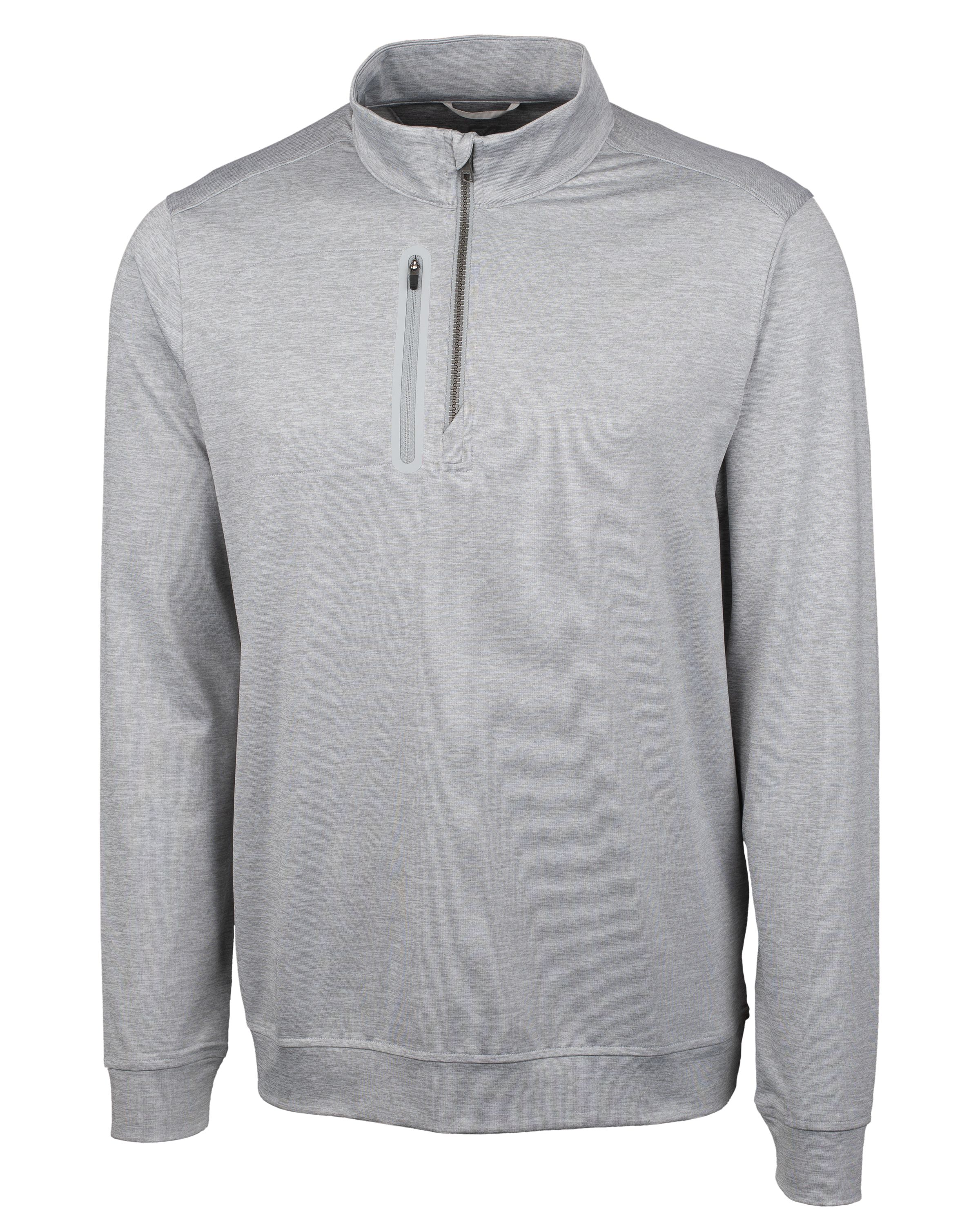 Cutter & Buck Stealth Heathered Mens Quarter Zip 56