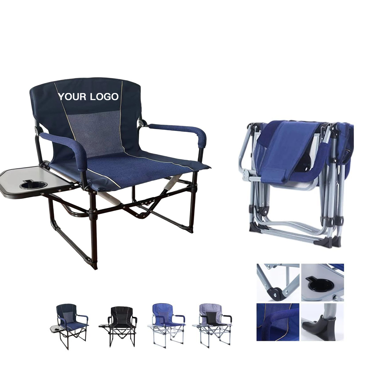 Portable Outdoor Chair with Built-In Table 3