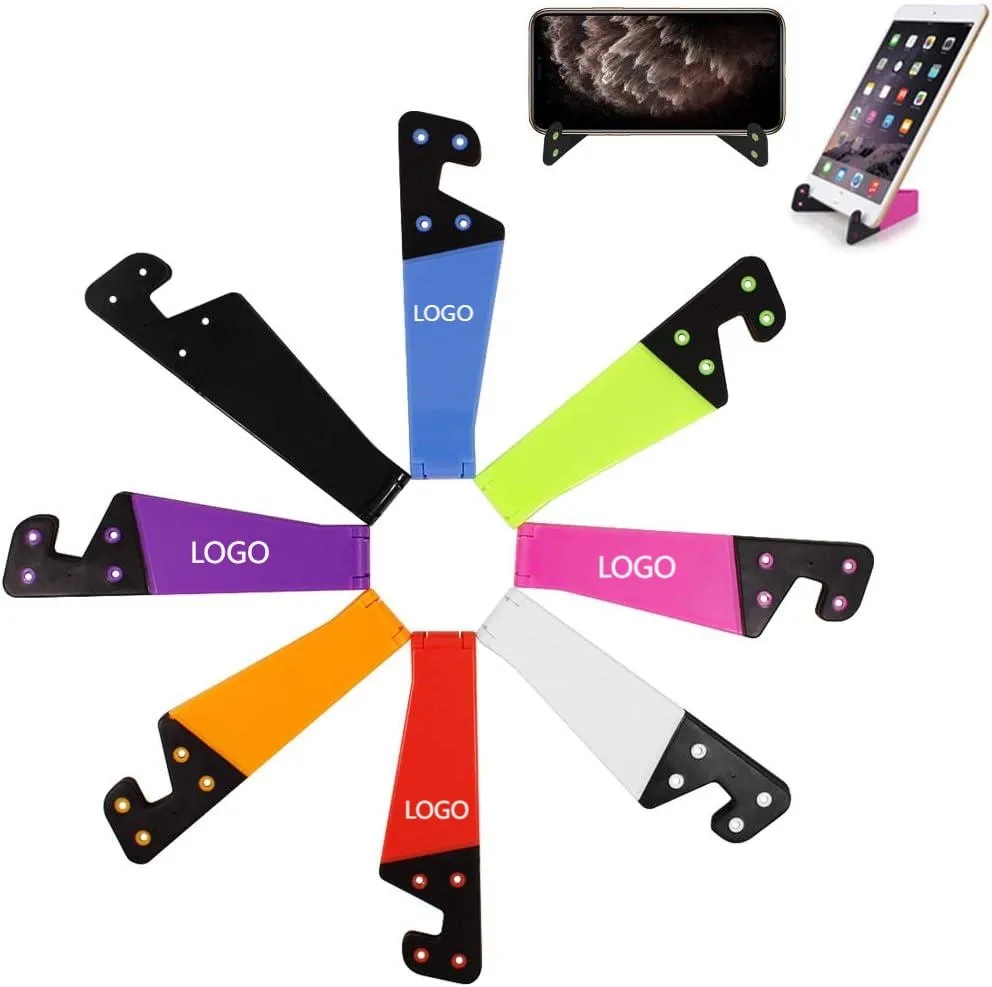 Foldable Plastic V Shape Phone Stand 6