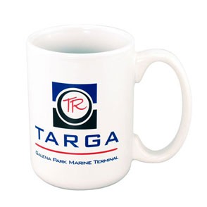 15 Oz. El Grande Series Ceramic Mug - White 2