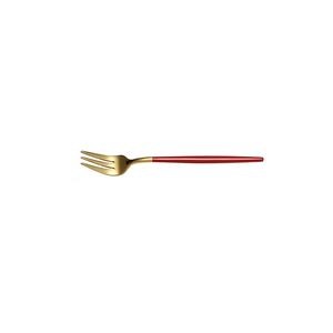 5.27 Inch Dual Color Silver Fork 14