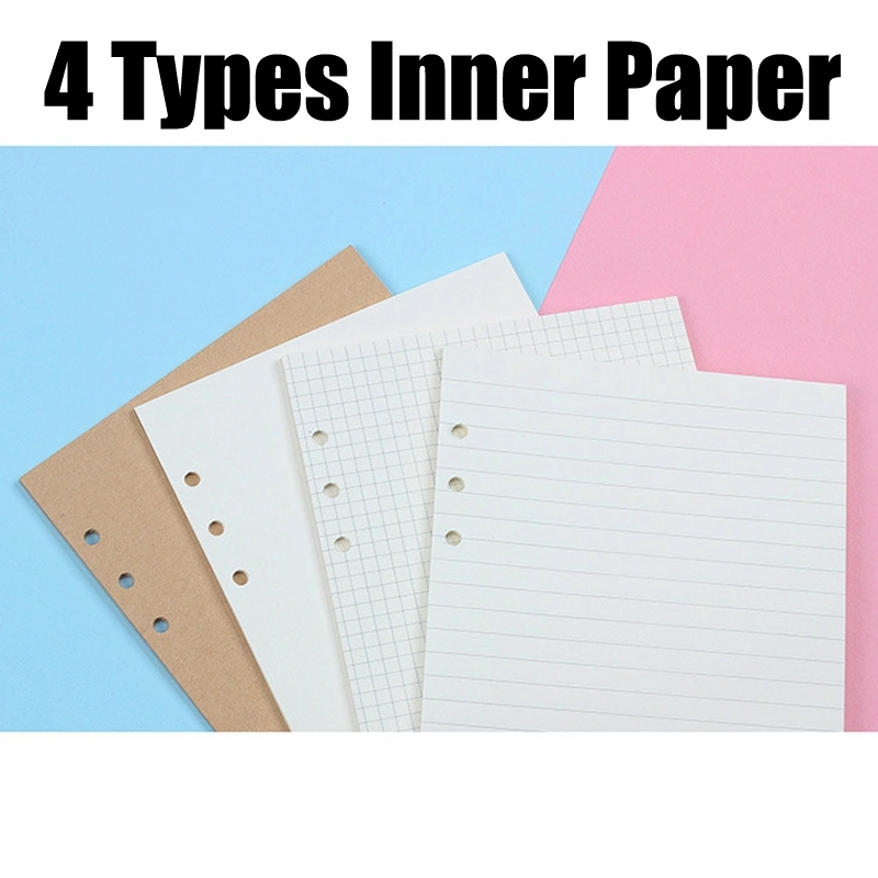 PU Leather A5/A6 Business Travel Journal Binder Notebook 1