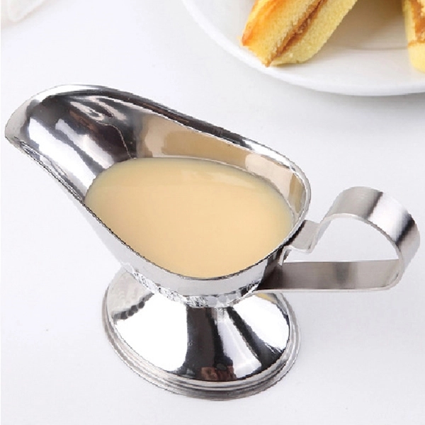 3oz Stainless Steel Sauce Boat 2
