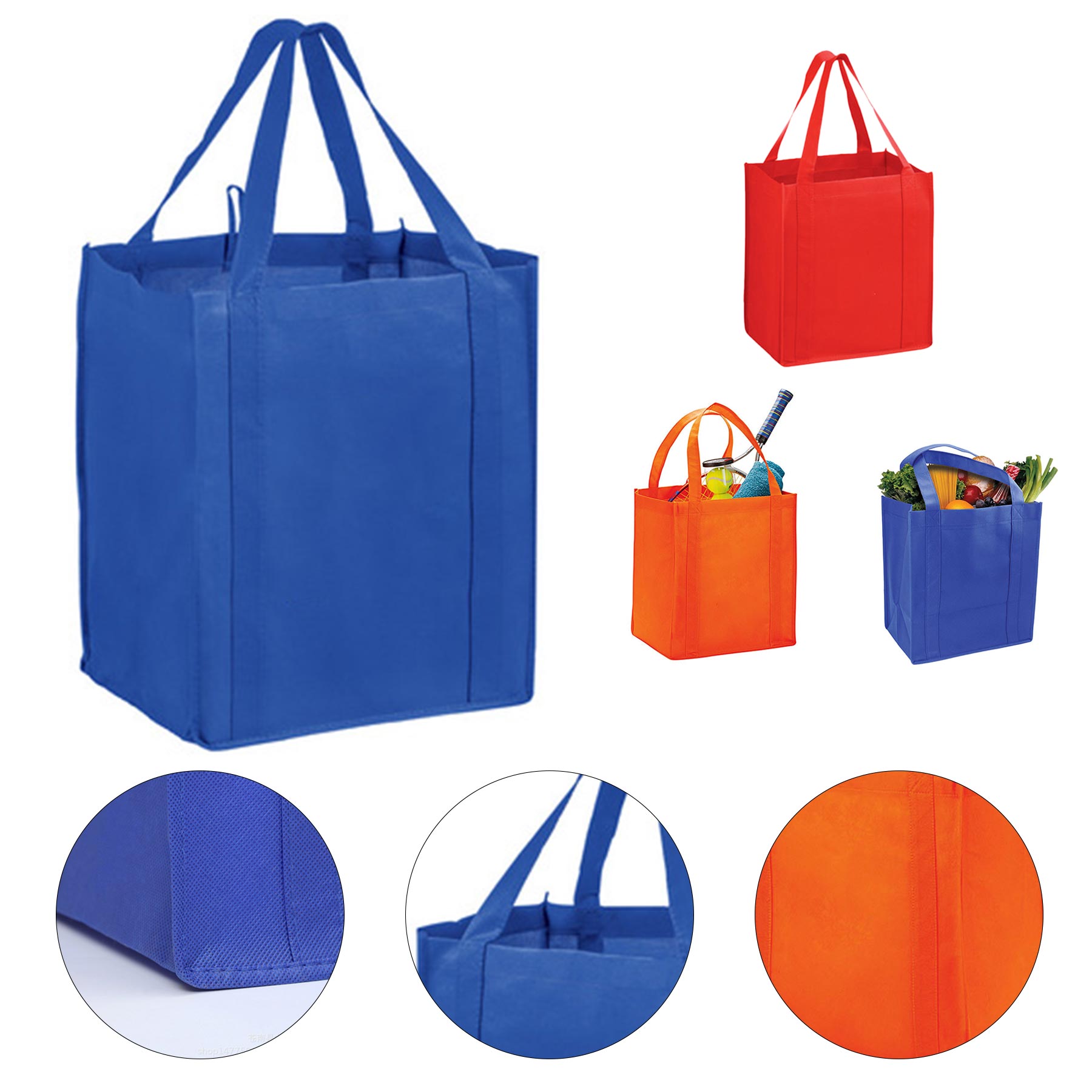 Non-Woven Grocery Tote 1