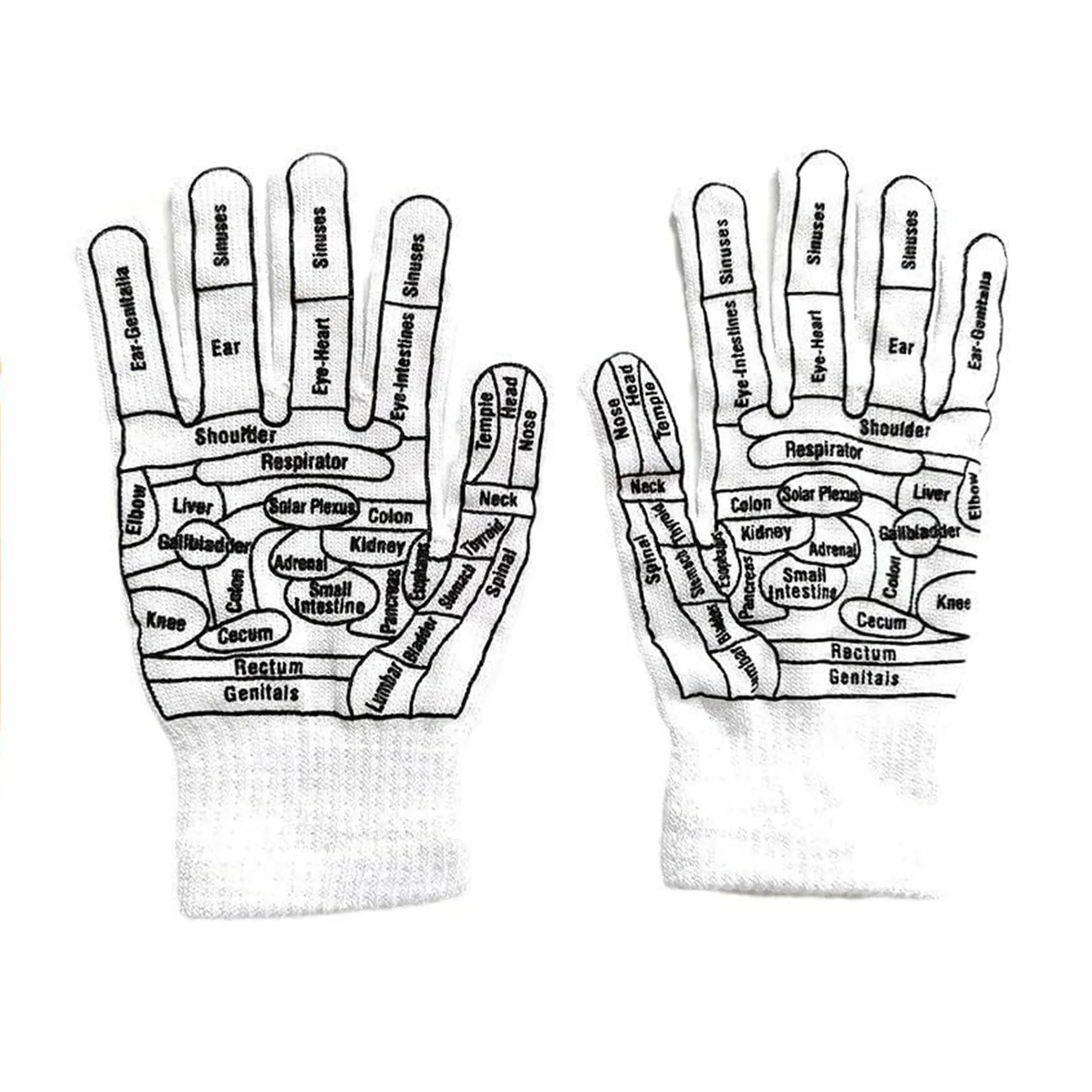 1 Pair of Reflexology Gloves 2