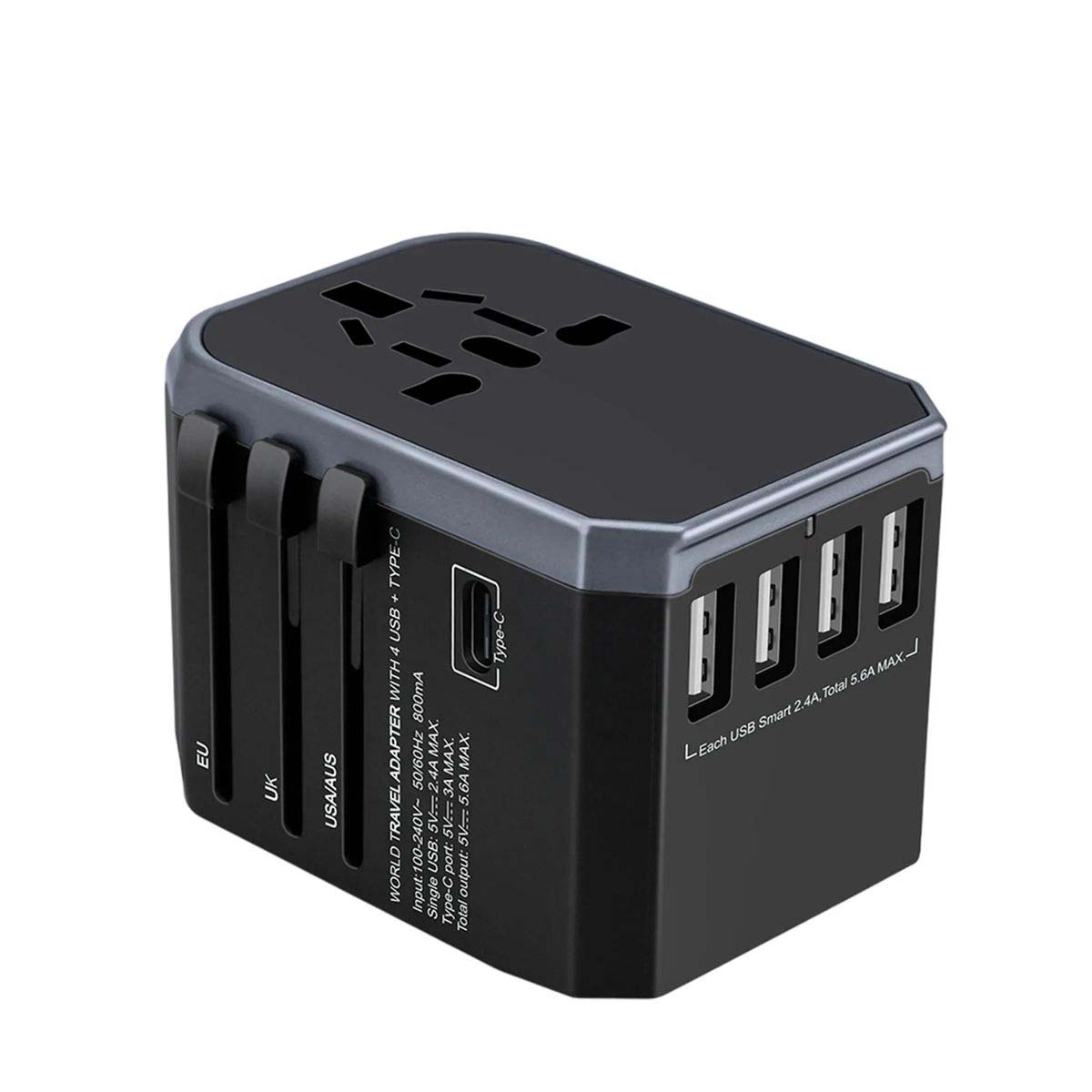 Durable Multi Port Charger for Travel and Home Use 8