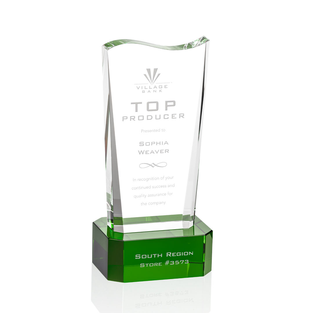 Violetta Award on Base - Green 3