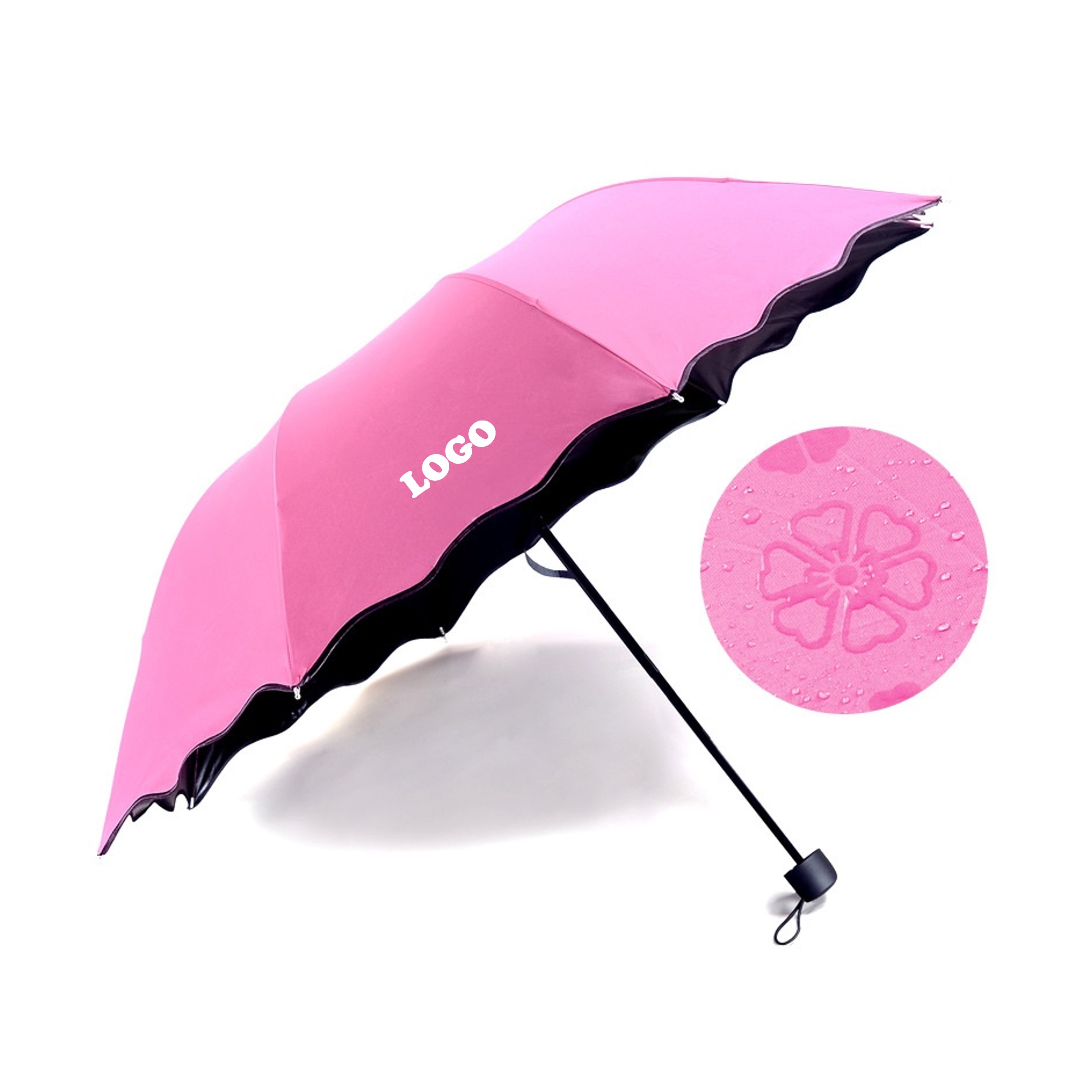 Folding Umbrella for Rain & Sun (direct import) 2