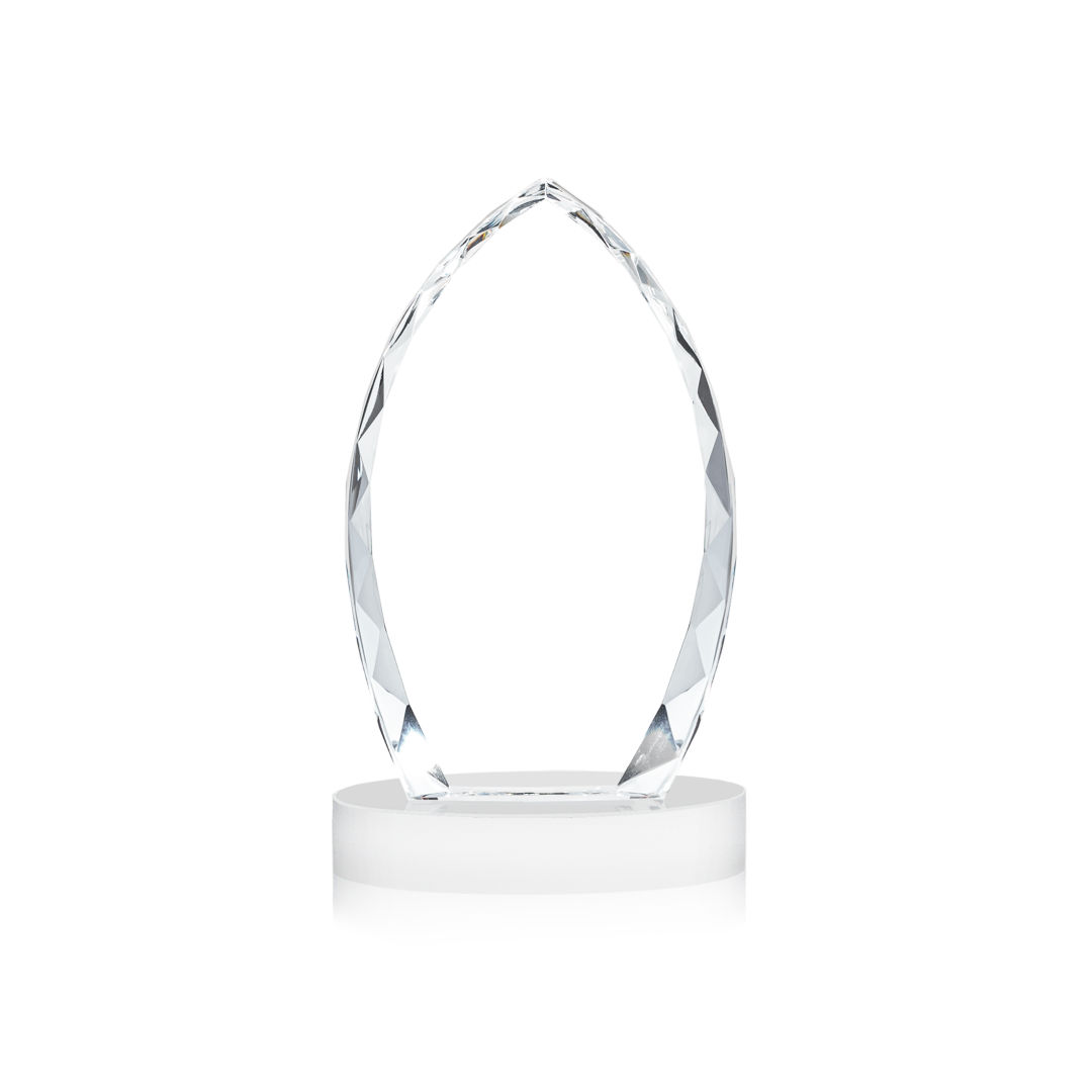 Wilton VividPrint™ Award on Alberton Base - White 3
