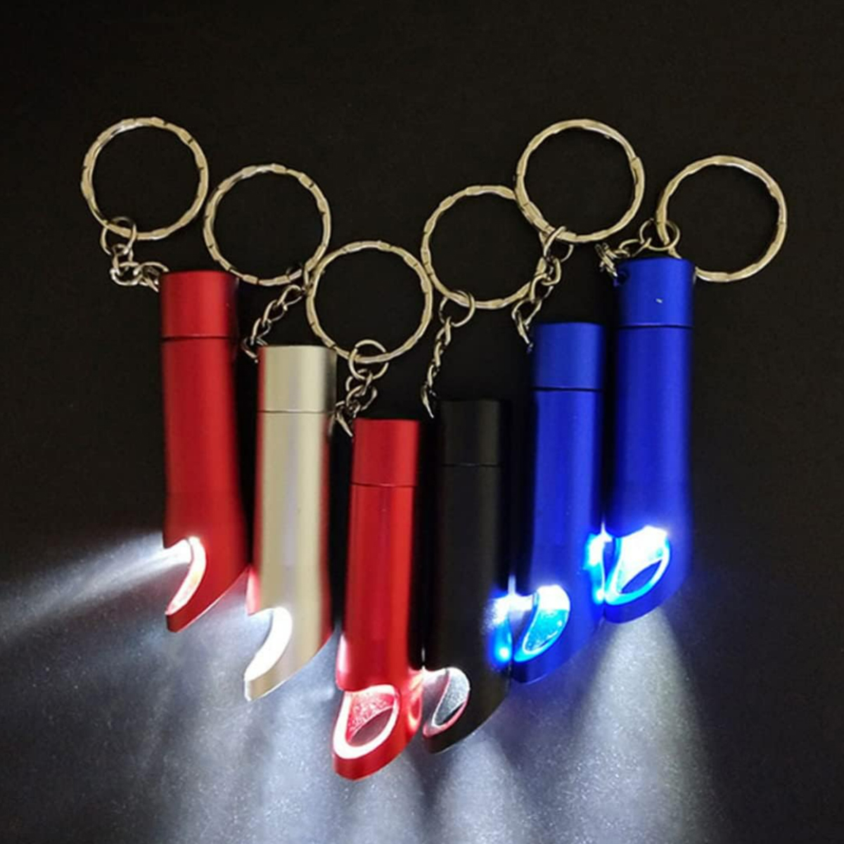 Aluminum LED Bottle Opener Keychain with Custom Logo 3