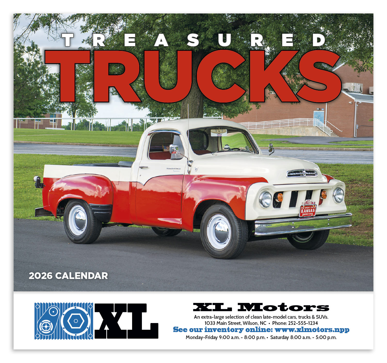 Good Value™ Treasured Trucks - Stapled Calendar 23