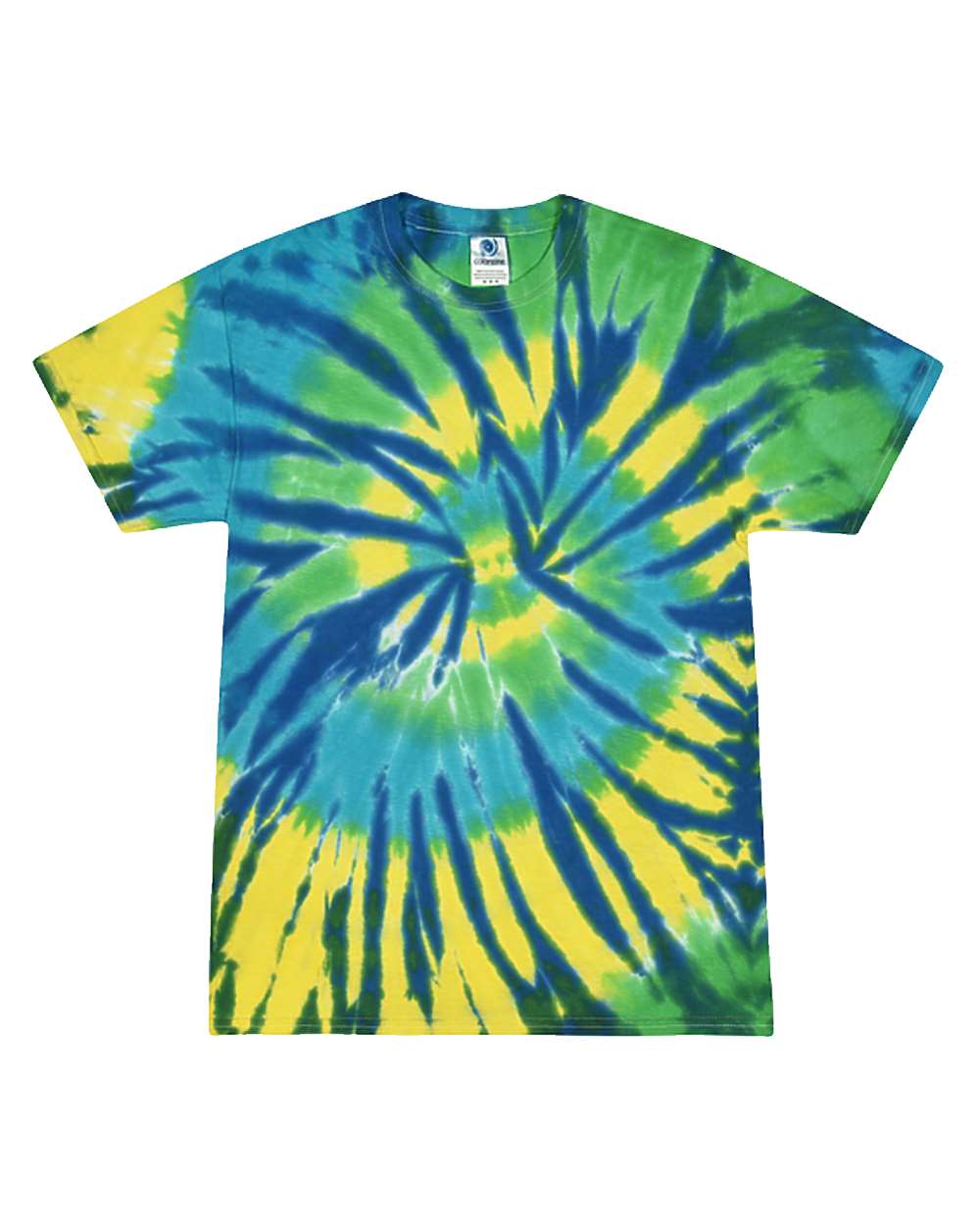 Unisex Multi-Color Tie-Dyed T-Shirt - 1000 122