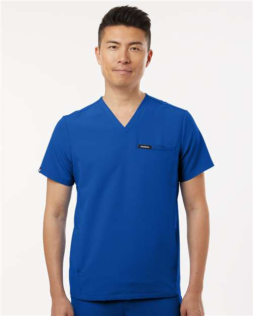 Men's Platt 3-Pocket Scrub V-Neck Top - M10002 50