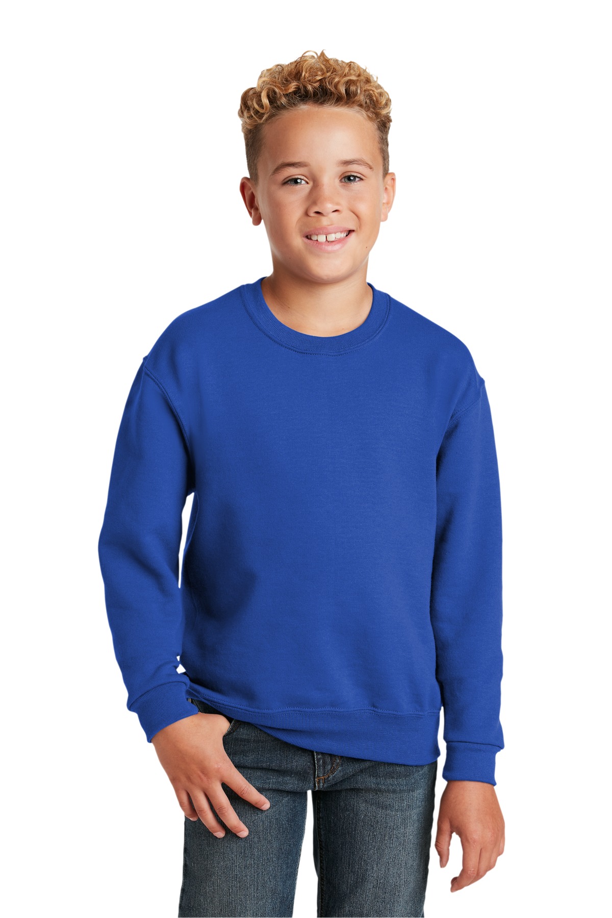 Jerzees - Youth NuBlend Crewneck Sweatshirt. 562B 56