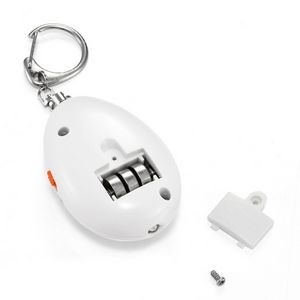 Egg Shaped Safety Alarm With Flashlight 120DB Panic Sound 7