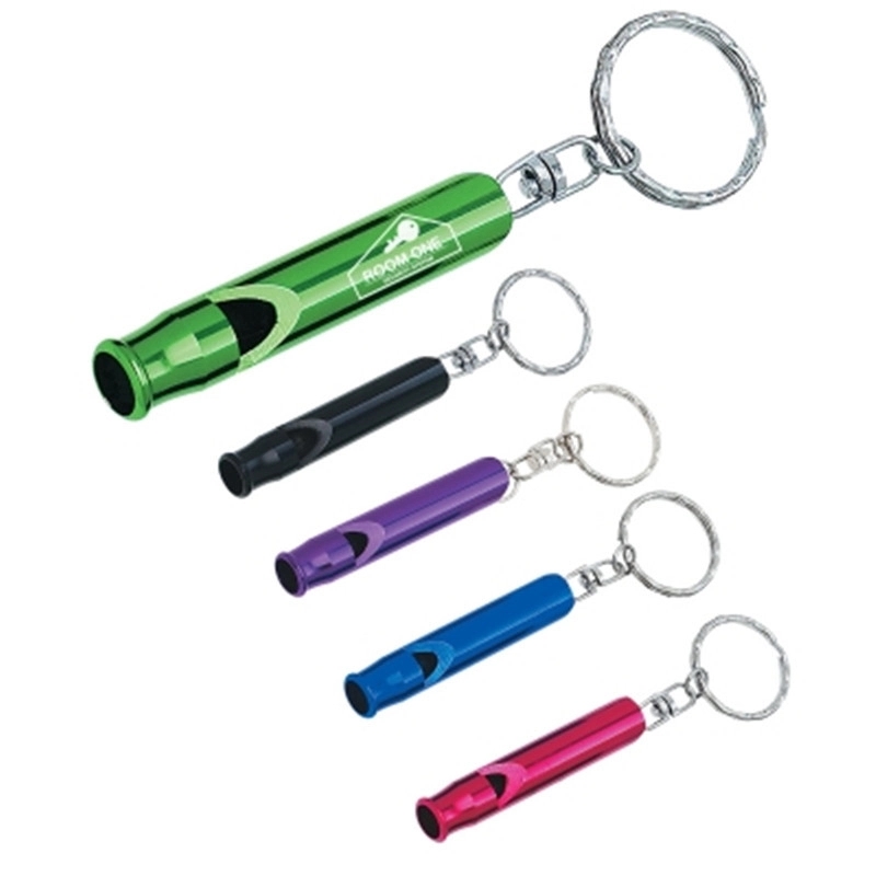 Custom Keychain Safety Whistle 1
