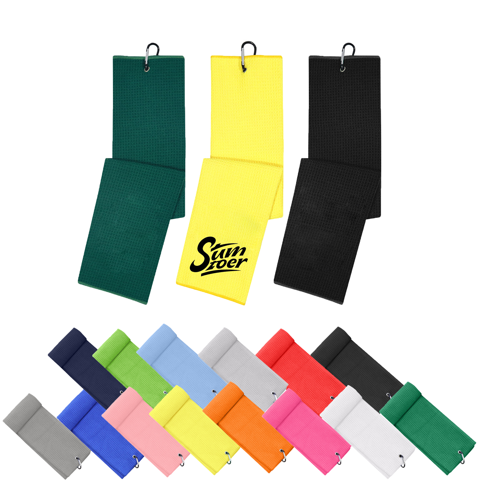 Waffle Golf Towel MOQ 50 1