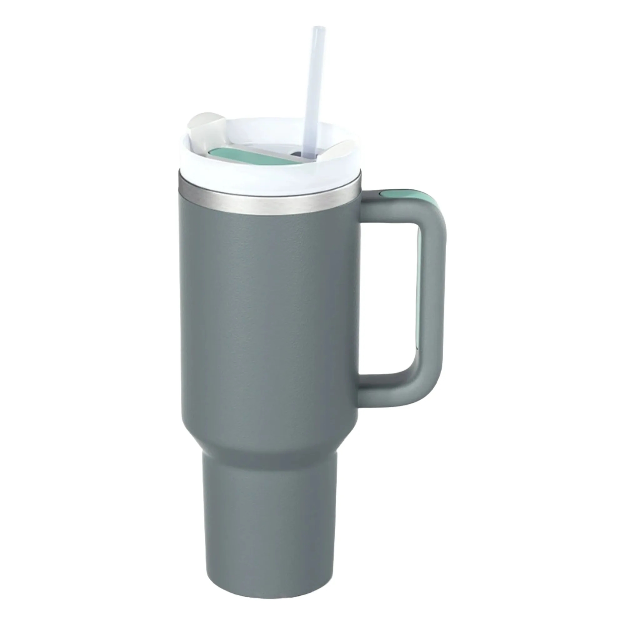 40OZ Vacuum Insulated Travel Iced Cup With Lid And Straw 5
