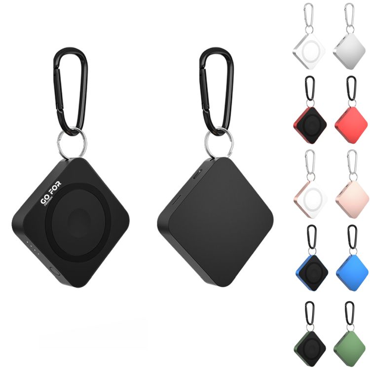 Mini 3-in-1 Wireless Magnetic Power Bank with Keychain 2