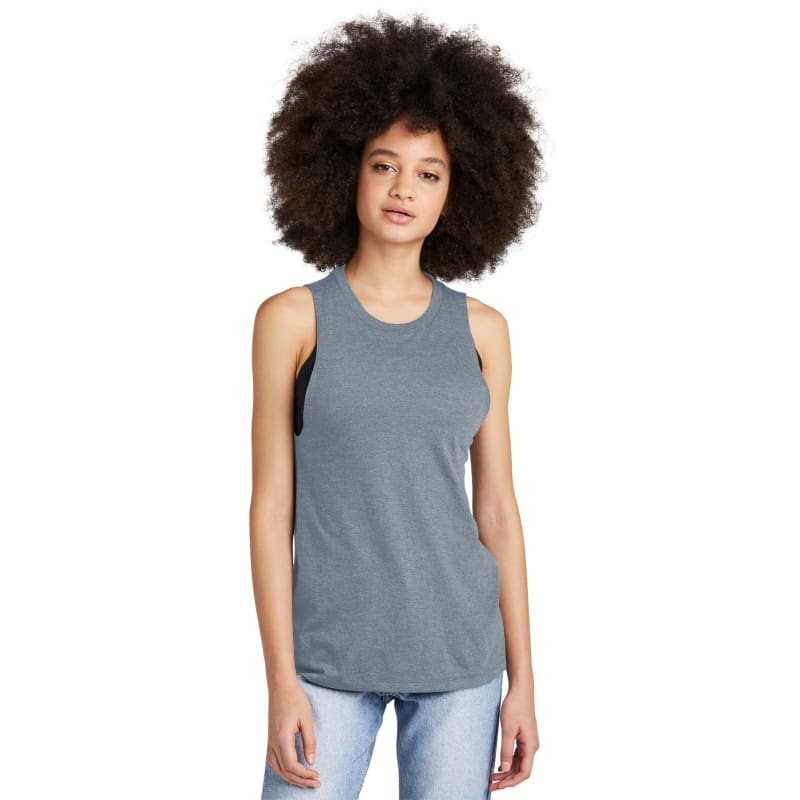 District Women's Perfect Tri Muscle Tank 19