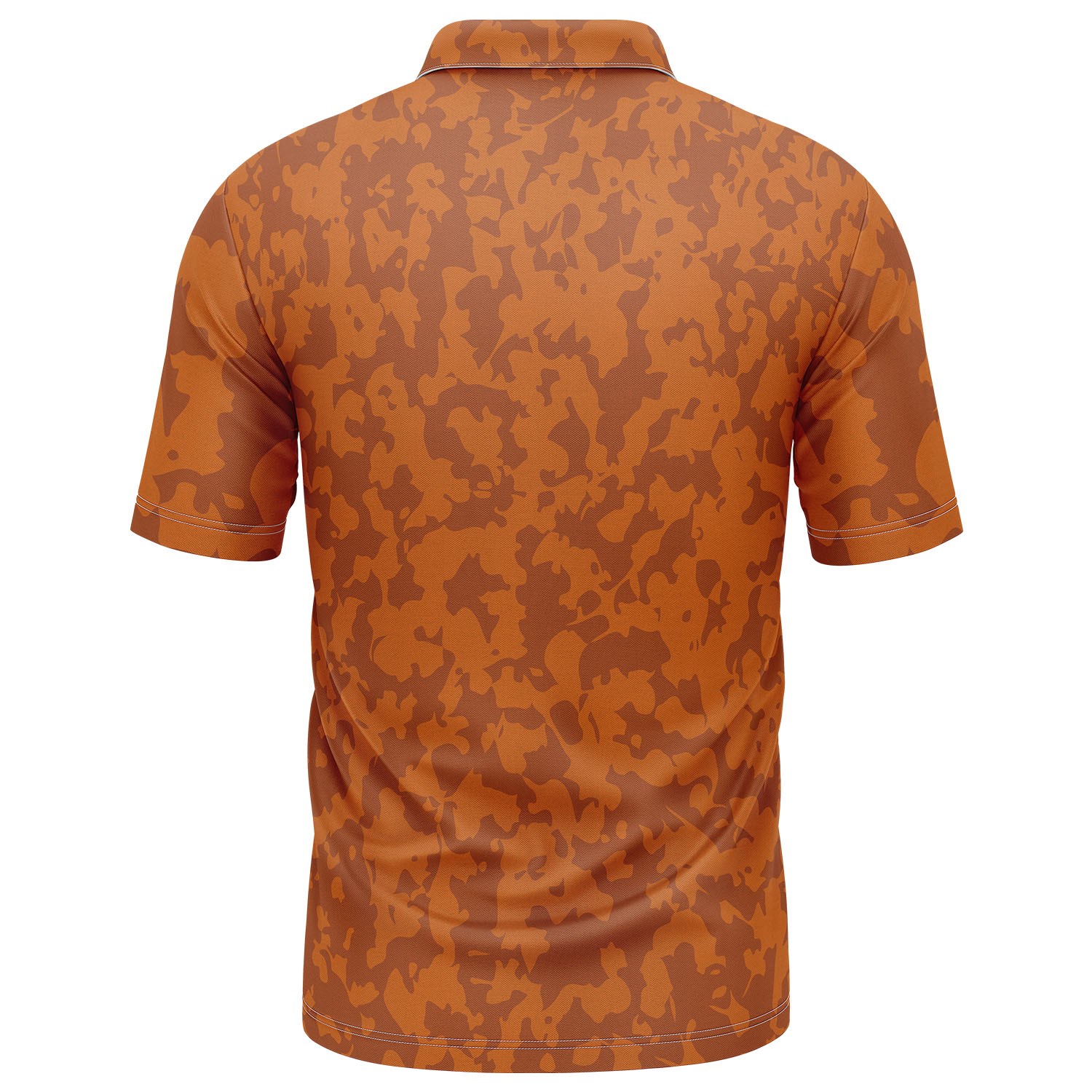 Unisex 180 GSM Jersey Knit Cotton Feel Sublimation Polo T-shirt 3