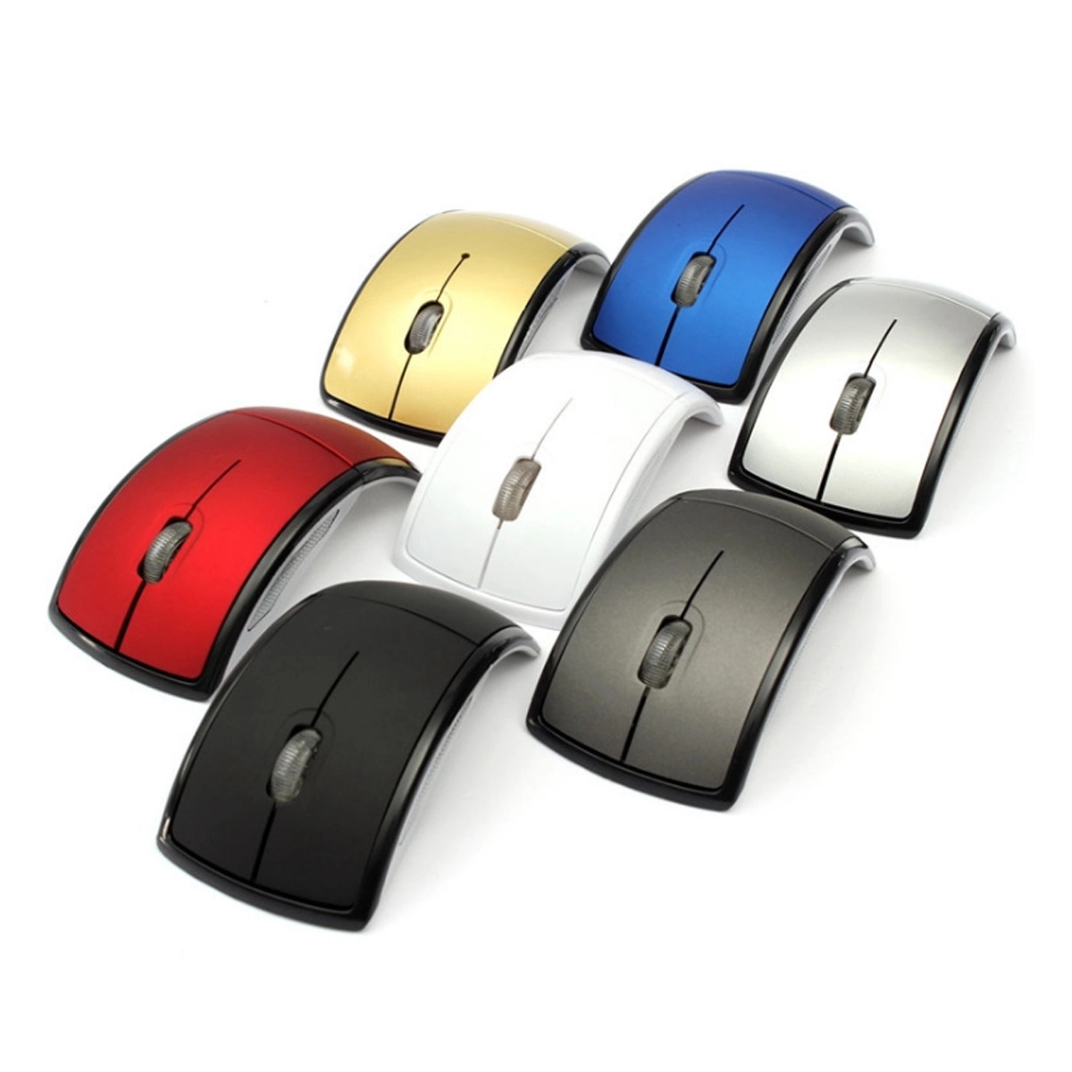 2.4G Wireless Folding USB Mouse 5