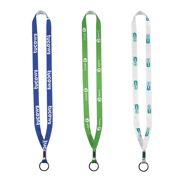 5/8" Dye-Sublimated Satin Ribbon Lanyard 3