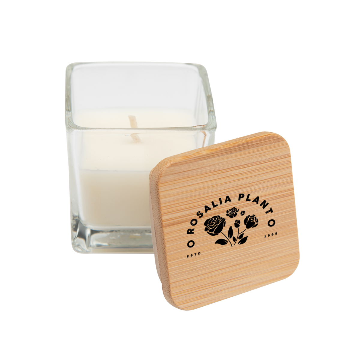 Mini Candle With Bamboo Lid 5