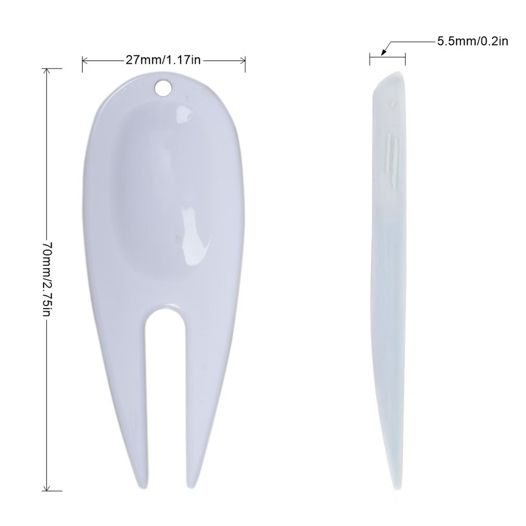 Golf Plastic Green Fork 3