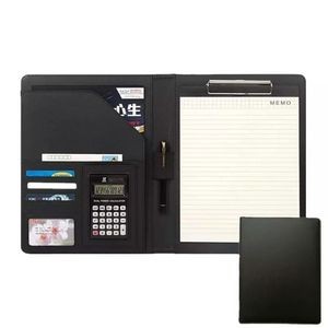 A4 Pu Leather File Folder Without Calculator 4