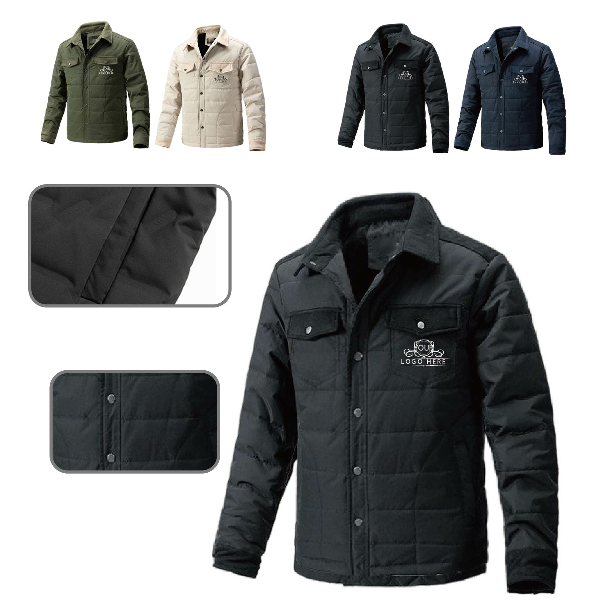 Windbreaker Shirt Jacket 3