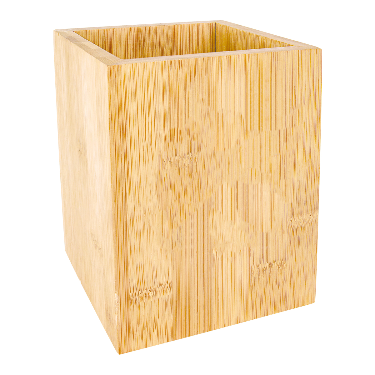 4" x 6" Bamboo Utensil Holder 2