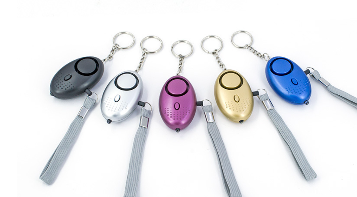 Safety Alarm Keychain With Blinking Indicator Light 2