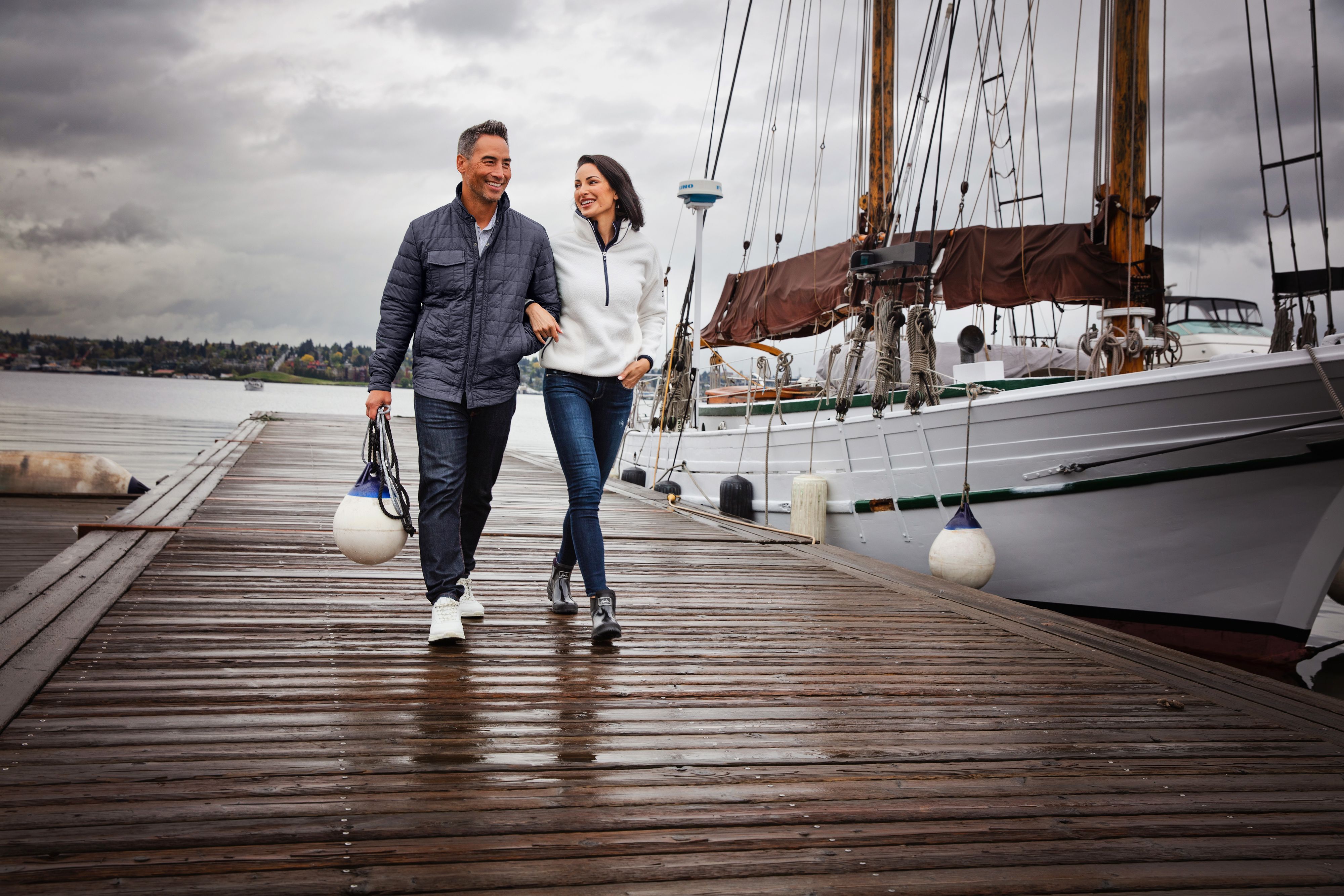 Rainier PrimaLoft Mens Eco Insulated Quilted Shirt Jacket