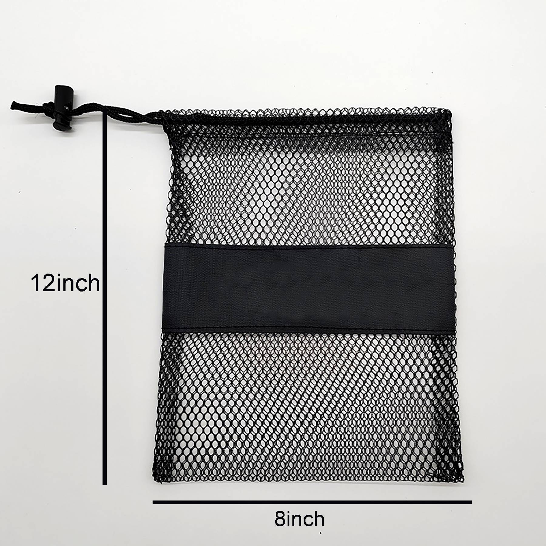 Sports Storage Dacron Net Mesh Drawstring Bag 2