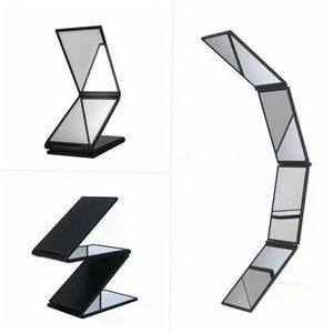 ABS Creative Portable Pocket Size Folding Mirror 3