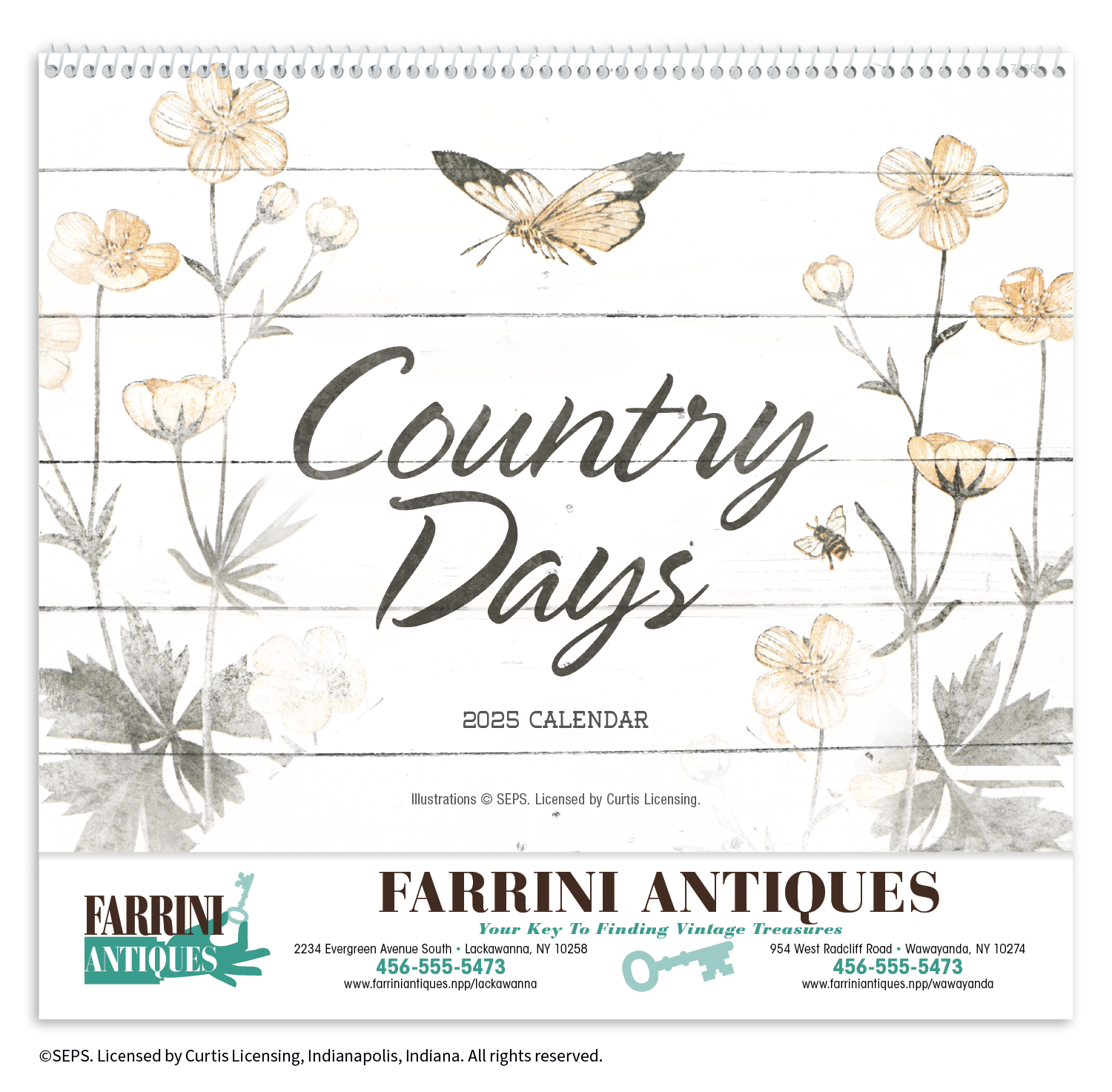 Good Value™ Country Days - Spiral Calendar 1