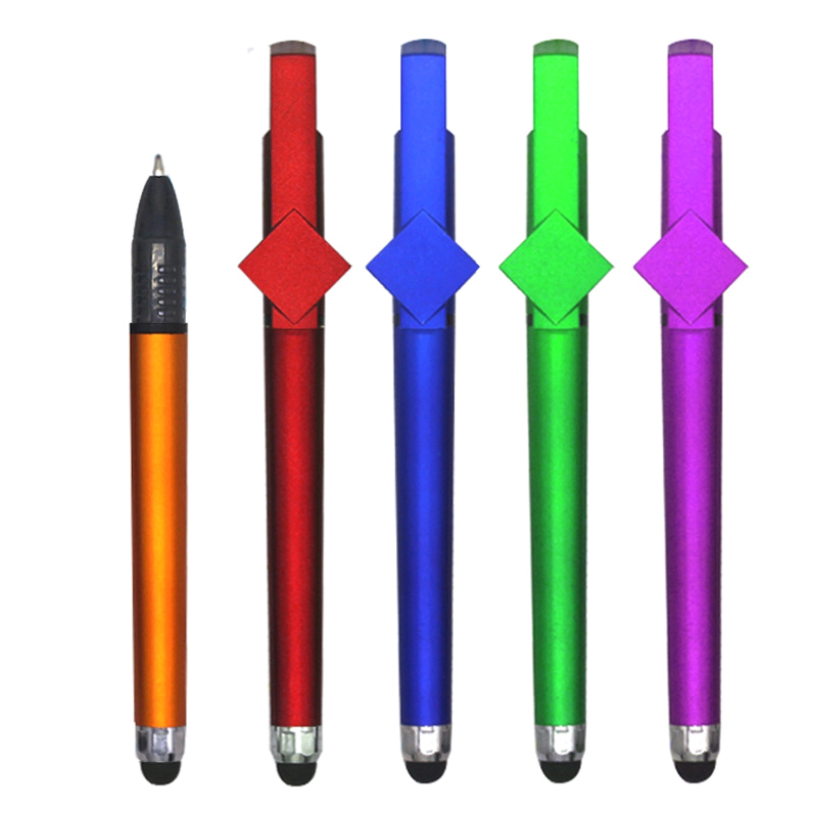 Qr Code Stylus Ballpoint Gel Pen With Phone Holder 3