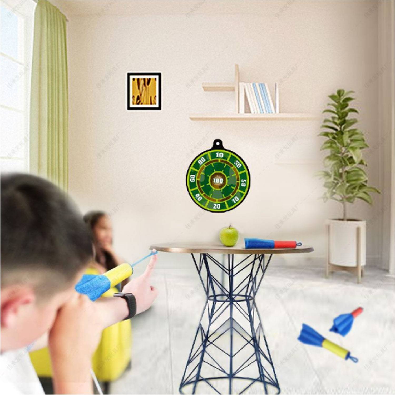Light Up EVA Finger Rocket Slingshot Toy 5
