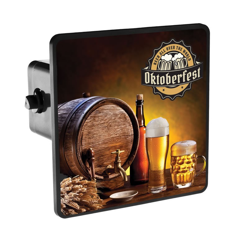 4" Square Hitch Cover, Full Color Laminated Decal